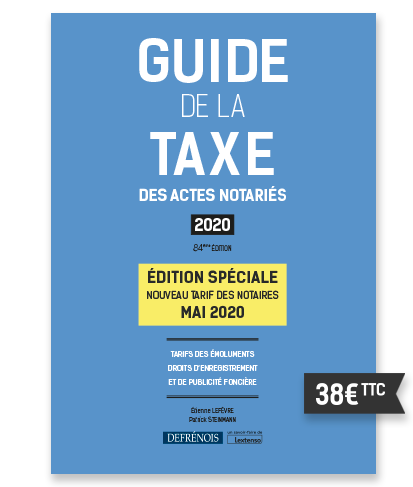 Guide de la taxe 2020