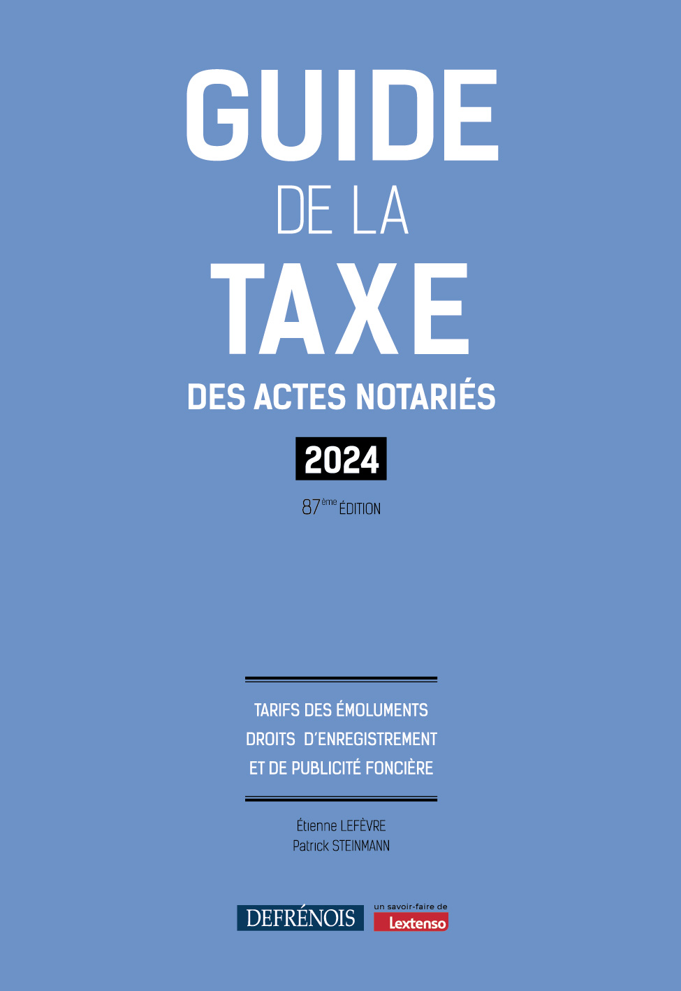 Guide de la taxe Defrénois