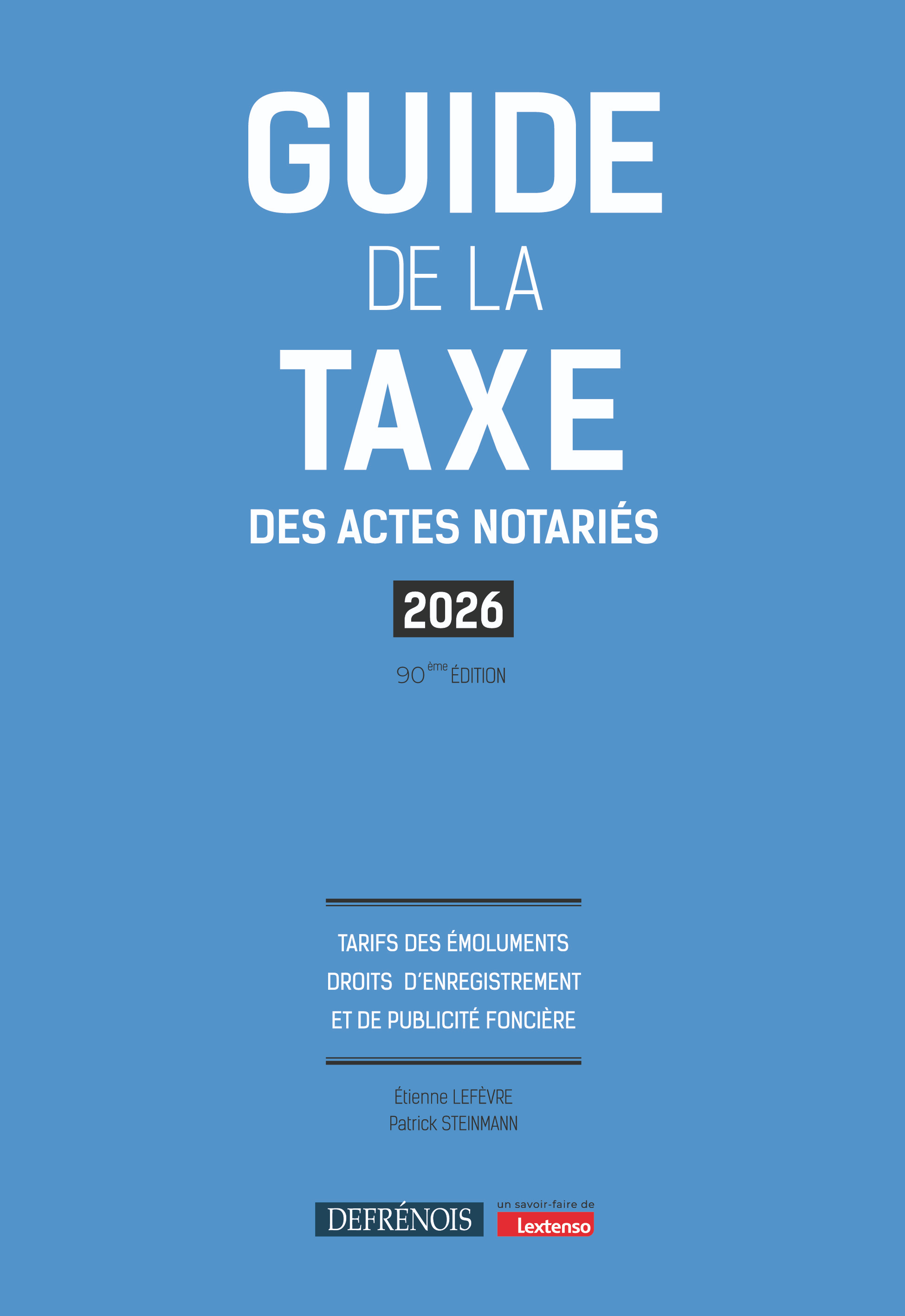 Guide de la taxe 2026