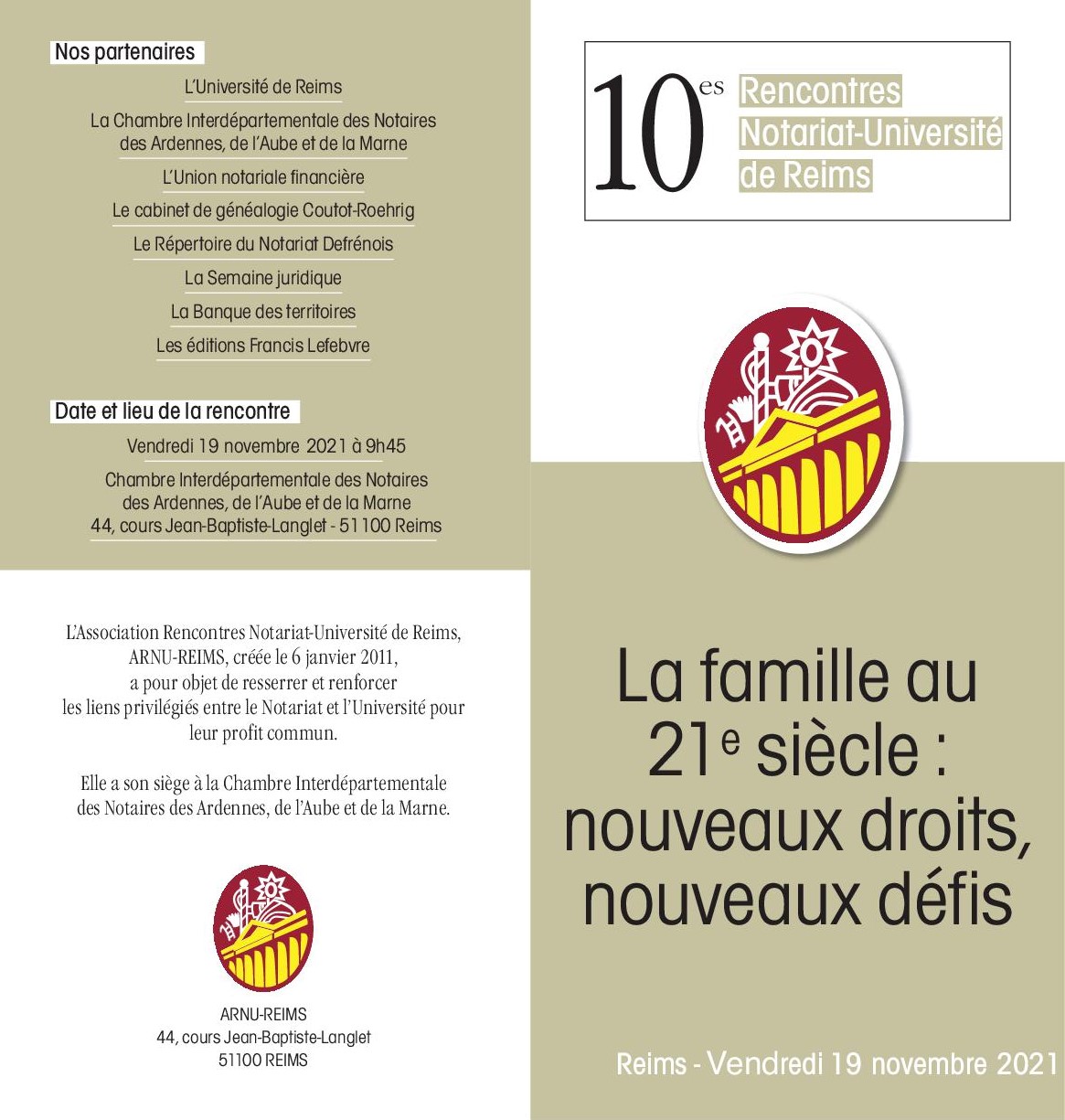 ARNU-REIMS 19 novembre 2021