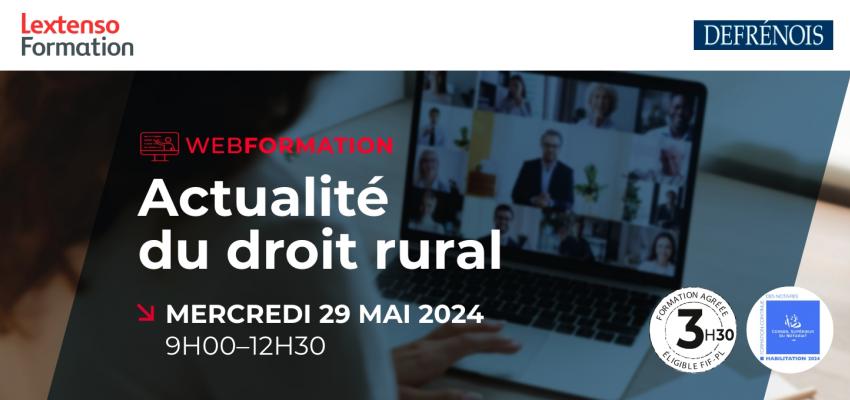 Actualité du droit rural